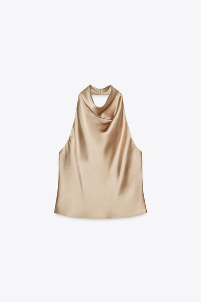 BELLE | Sateng haltertopp