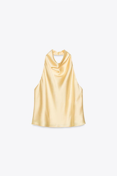 BELLE | Sateng haltertopp