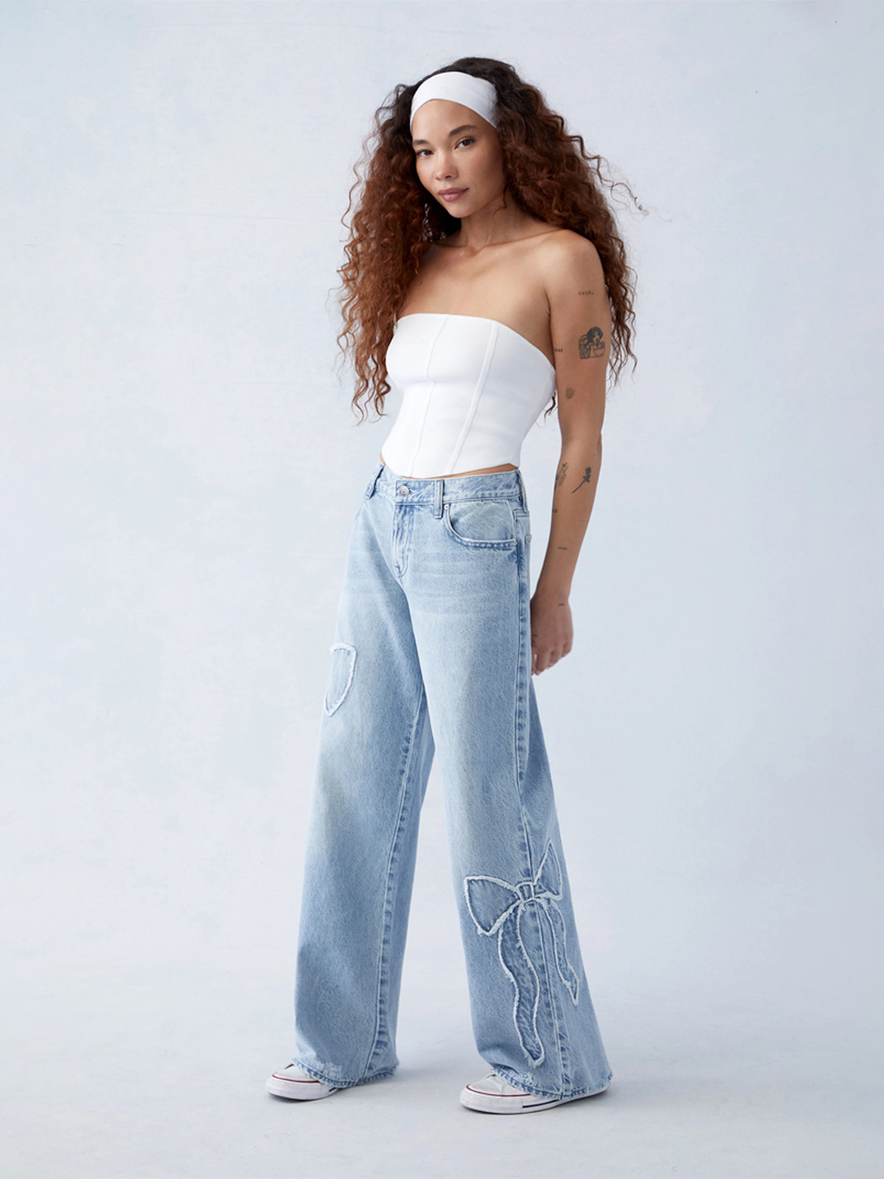 LISE | BOW JEANS