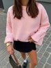 MAJA | Oversized Pink sweater